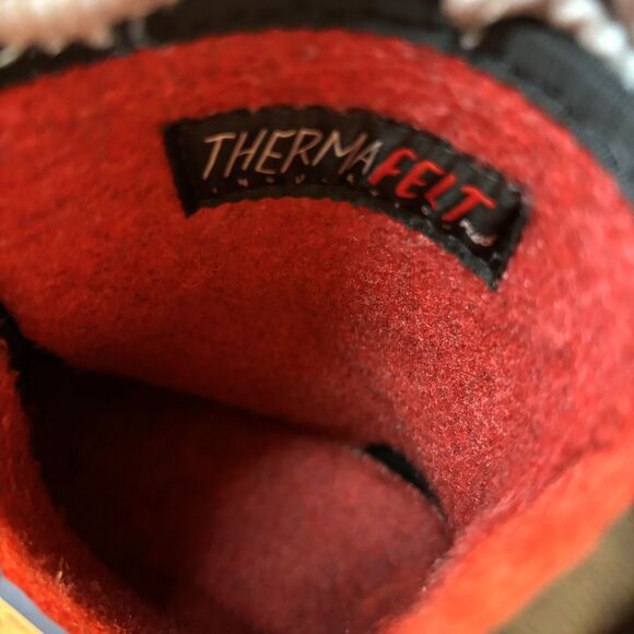 The North Face Alpenglow V Waterproof Gray‎ Black Winter Snow Boots US Size 5 - Picture 9 of 10